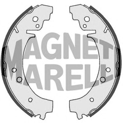 MAGNETI MARELLI 360219198298 -  Колодки тормозные барабанные, комплект